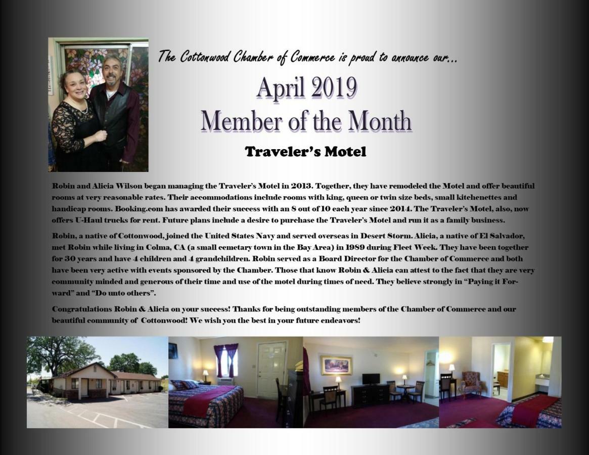 Travelers Motel Cottonwood Εξωτερικό φωτογραφία
